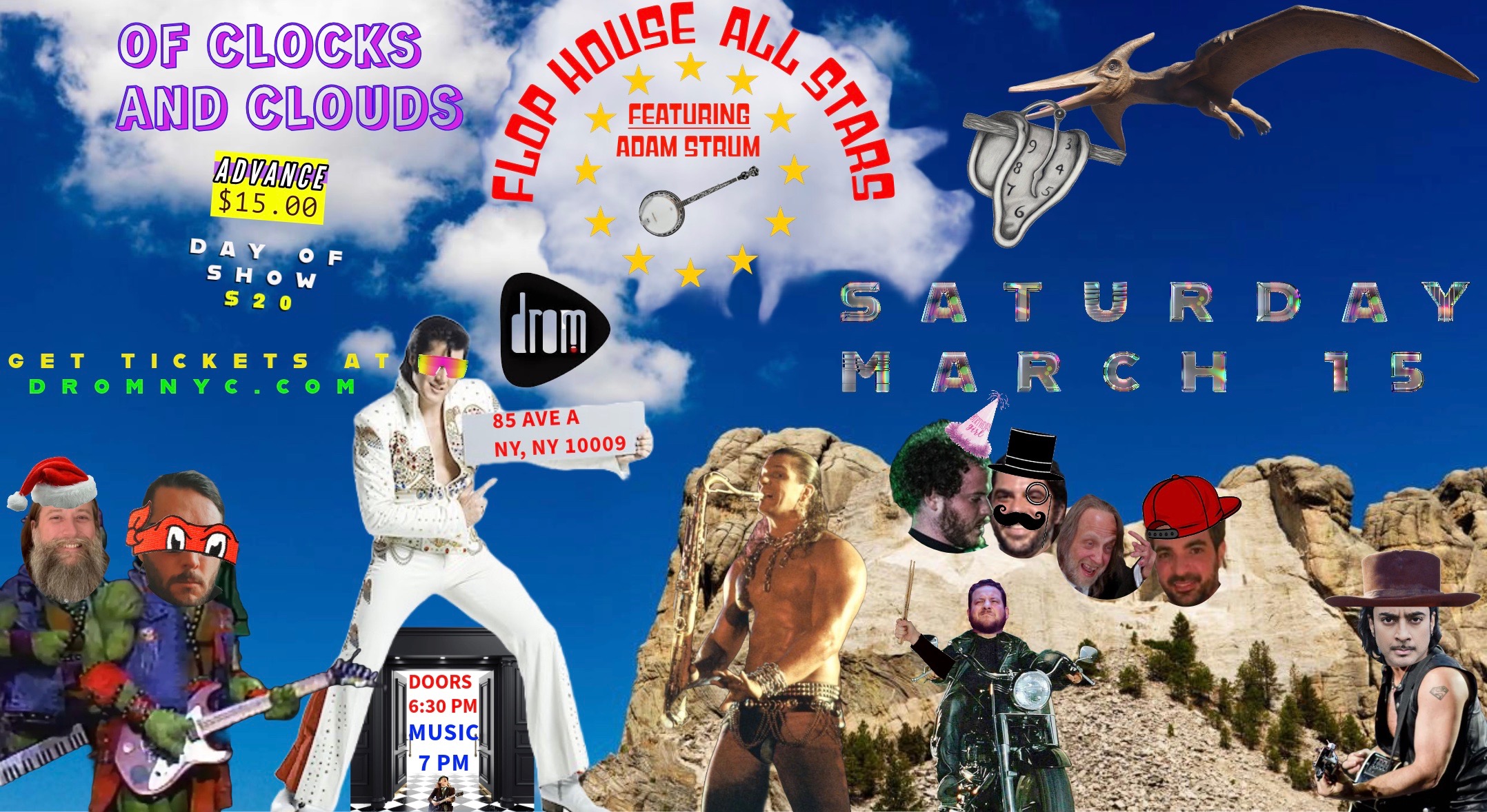 Of Clocks and Clouds and Flop House All Stars